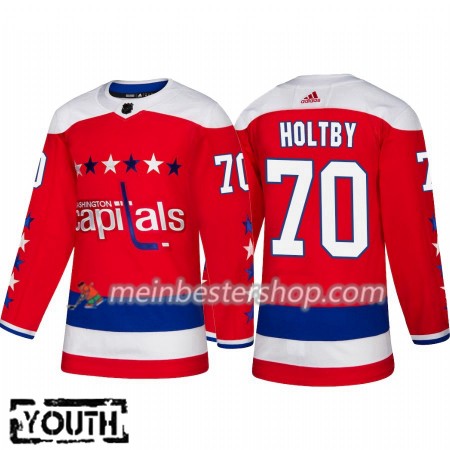 Washington Capitals Braden Holtby 70 Adidas 2018-2019 Alternate Trikot Authentic - Kinder Washington Capitals Braden Holtby 70 Adidas 2018-2019 Alternate Trikot Authentic - Kinder